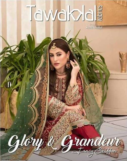 Tawakkal Glory & Grandeur Fancy Chiffon Collection 2021